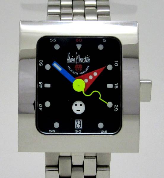 ◎（アランシルベスタイン）ペイブ スマイルデイ 自動巻 メンズ