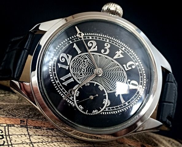 OMEGA アンティーク 腕時計 メンズ 手巻き スケルトン OH済⁄オメガ