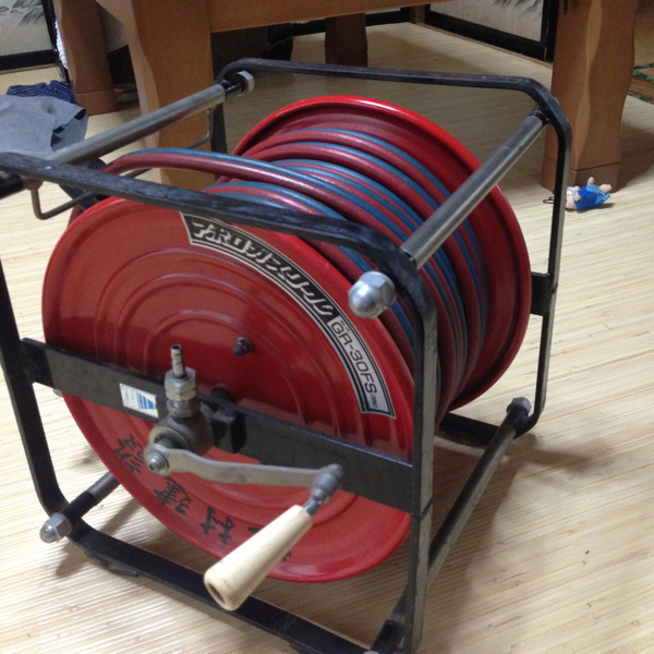 アポロガスリールGR-30FS 30m 溶接ガスリール