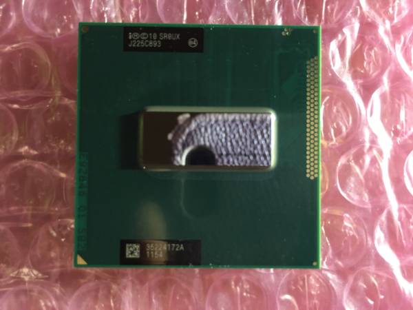 動作確認済　Intel Core i7-3630QM(SR0UX) 2.40GHz