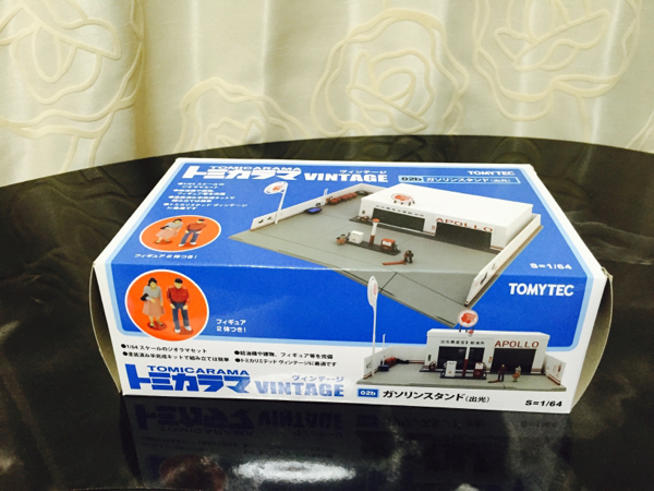 トミカラマビンテージ02bガソリンスタンド（出光） トミカラマ