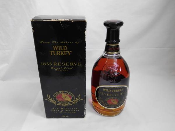 1円 ワイルドターキー ウイスキー 1855 リザーブ 750ml 未開栓 1 3A34
