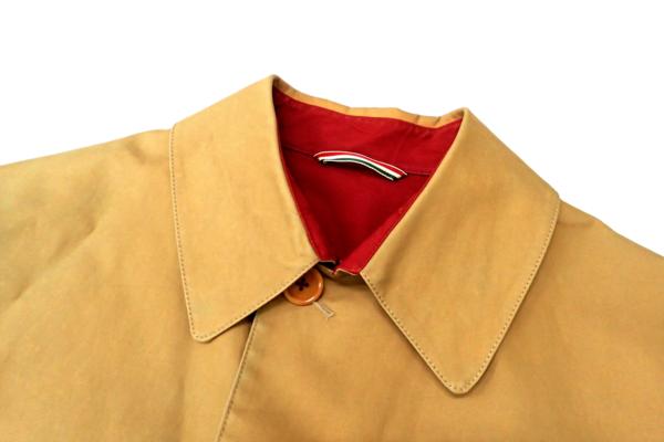 中古◆バーバリー ブラック ステンカラーコート L ベージュ