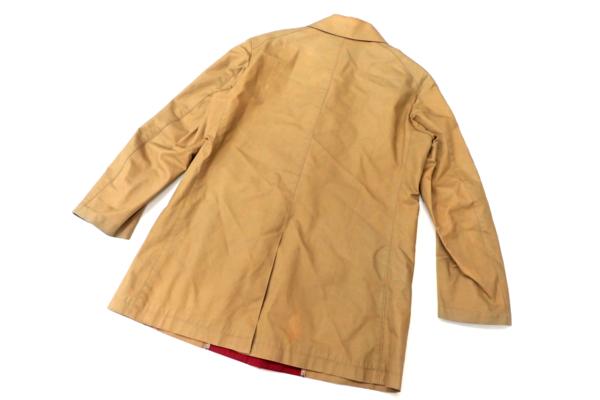 中古◆バーバリー ブラック ステンカラーコート L ベージュ