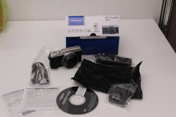 オリンパス STYLUS SH-1 (ブラック) デジカメ 中古美品☆