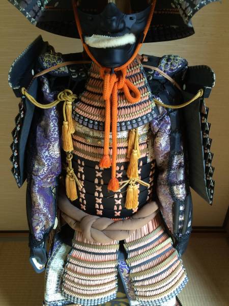 甲冑 黒胴当世素掛 等身大 鎧 兜 - CE0800544 ＊ Yahoo!オークション