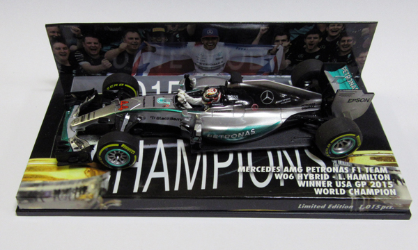 メルセデス AMG W06 L.ハミルトン ワールドチャンピオン 2015