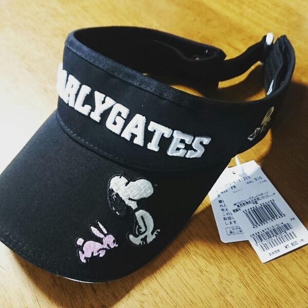 PEARY GATES PEANUTS コラボ サンバイザー スヌーピー 完売品 ゴルフ
