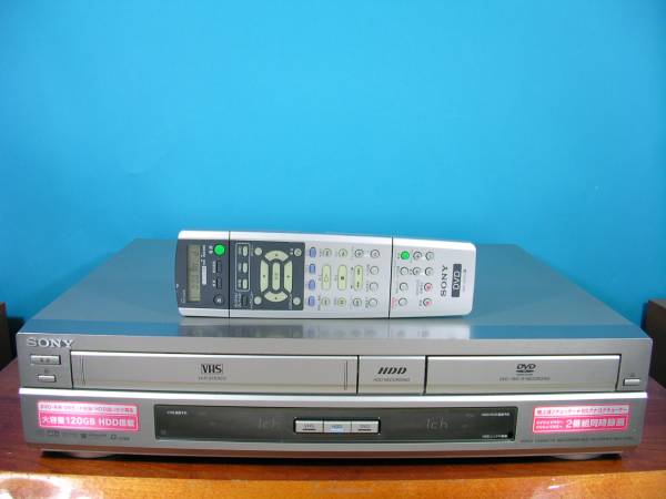 SONY RDR-VH80 VHS/DVD/HDDレコーダー ダビング機能搭載 SONY RDR-VH80