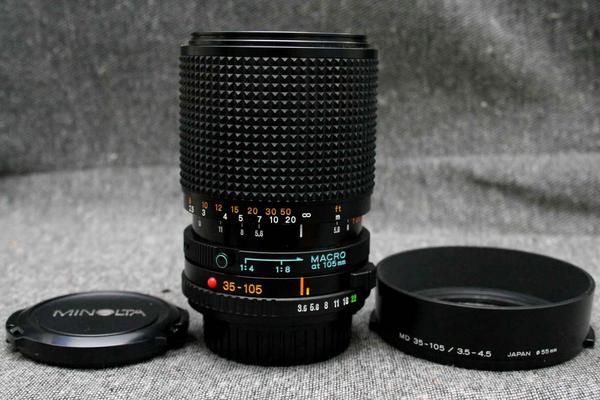 MINOLTA ミノルタ 純正 MD 35-105mmズームレンズ(MACRO) 希少品