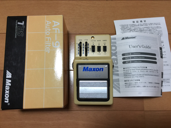 Maxon AF-9 Auto Filterトゥルーバイパス マクソン オートワウ Maxon
