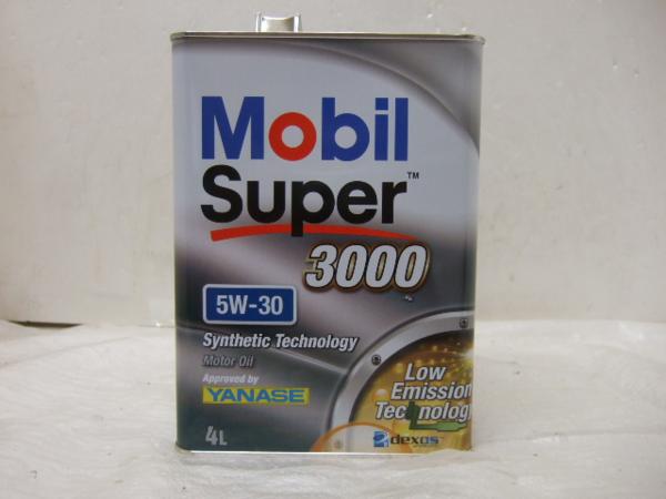Mobil Super 3000 5W-30 エンジンオイル 1L 12缶 Mobil Super 3000 5W
