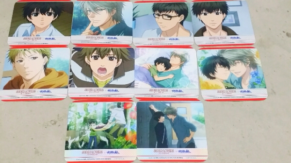 SUPER LOVERS★スパラバ コースター★全種類コンプ あべ美幸