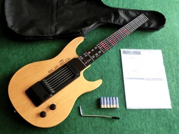 即決 YAMAHA EZ-EG ヤマハ製イージー電子ギター 電池 アーム付 即決