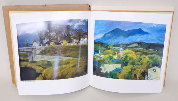 服部正一郎 画集 筑波山 油絵 霞ヶ浦 水郷 茨城県竜ケ崎市 二科会 洋画