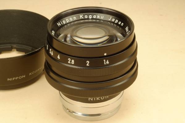 〇 Nikon 50mm 1.4 Nikkor S 2000年 復刻 モデル OH済 〇 取り付け例