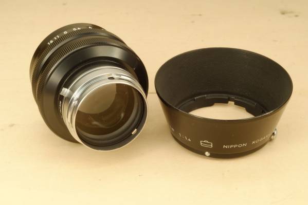 〇 Nikon 50mm 1.4 Nikkor S 2000年 復刻 モデル OH済 〇 取り付け例