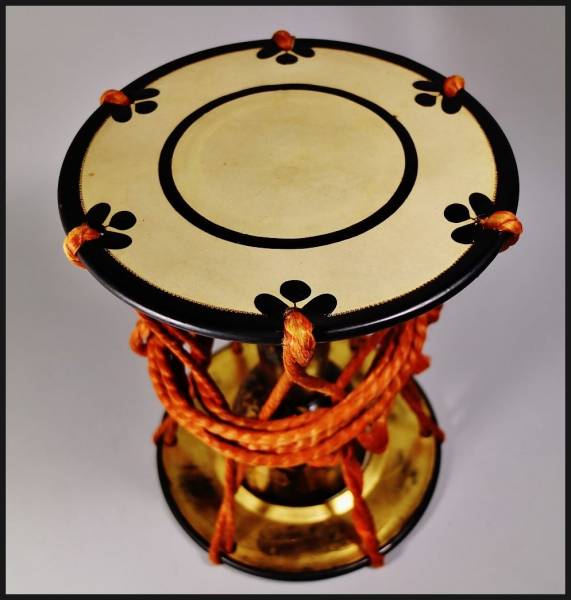 和楽器 蒔絵つつみ 時代鼓 堤太鼓 箱なし(鼓)｜売買されたオークション