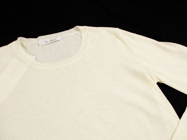 ★ 定価38850- マックスマーラ 薄手 ニット セーター 【M-321】