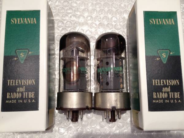 SYLVANIA VT-25A 真空管 2本セット SYLVANIA VT-25-A 真空管 2本セット SYLVANIA|真空管(ペア)|【ハード