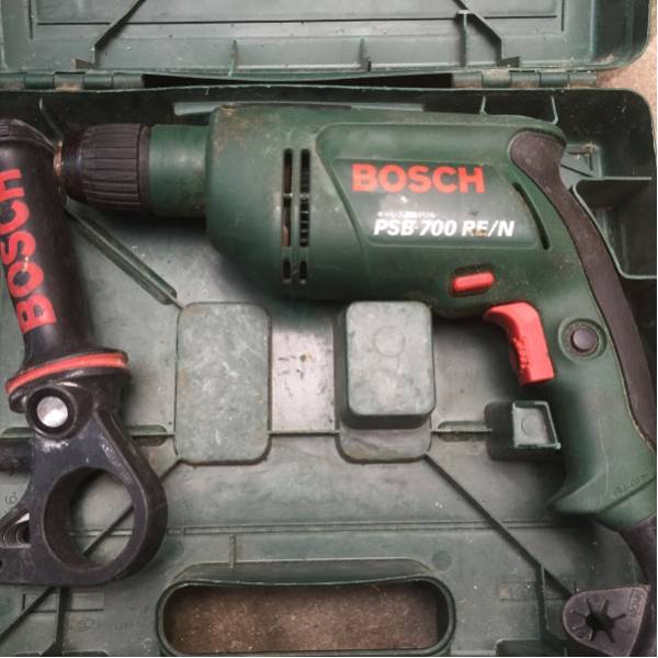 ボッシュ振動ドリル ドリル中古実働
