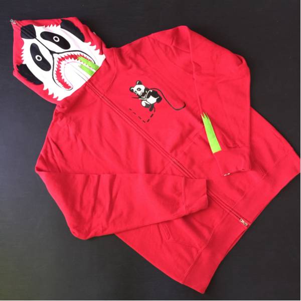 APE パンダパーカー 美品 Ｌ 限定 シャーク