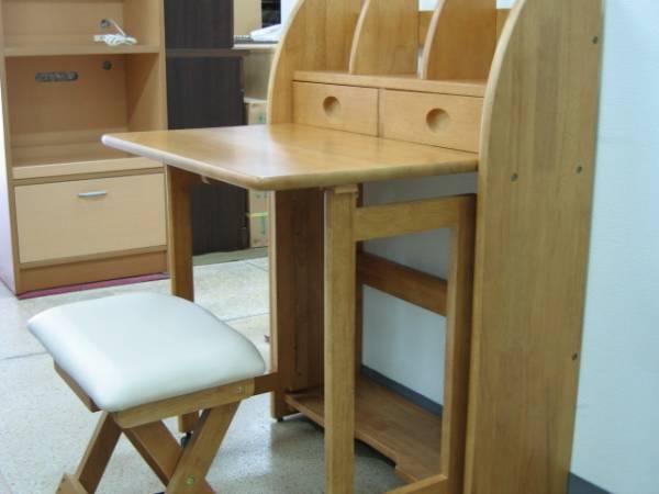 新品　展示品　フォールディングデスク　チェアー　セット