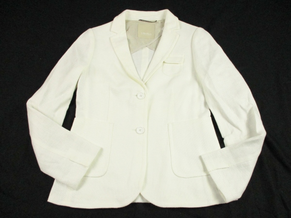 新品 定価70，350- Max Mara テーラードJKT 42 【X-445】 ジャケット 