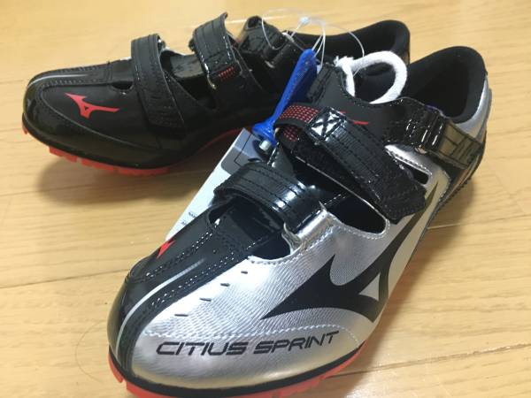 新品 ミズノ MIZUNO シティウス スプリントBL 24.5cm 短距離