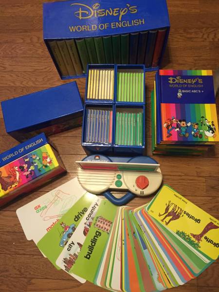ワールドファミリー ディズニー英語教材セット 中古 ワールド 
