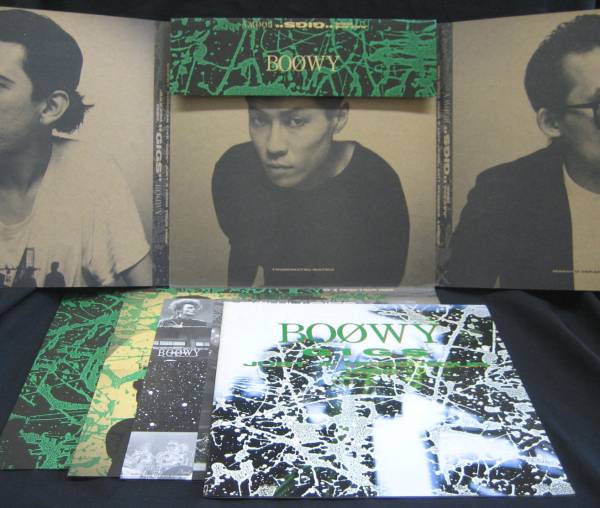 限定LP【GIGS/Just a Hero Tour 1986】BOOWY(氷室京介，布袋寅泰) GIGS