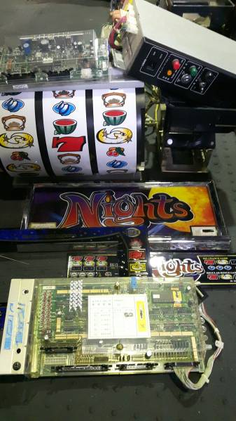 ナイツ〔山佐〕4号機　載せ換えセット　レア　レトロ　〔仙〕