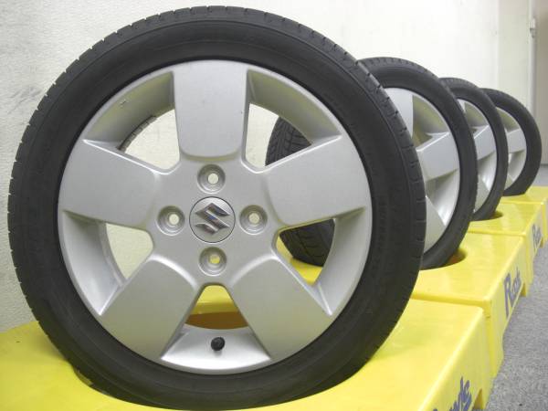 バランス調整済！スズキ純正■165/55R14■MRワゴンRラパンアルト