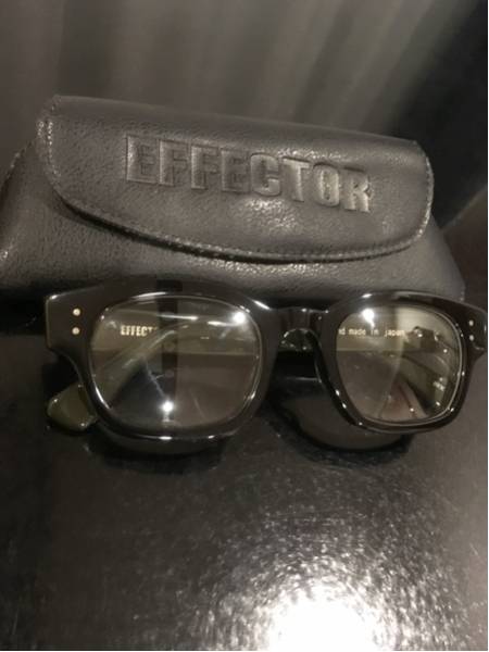 EFFECTOR chorus ブラック×カーキ 美品 メガネ サングラス