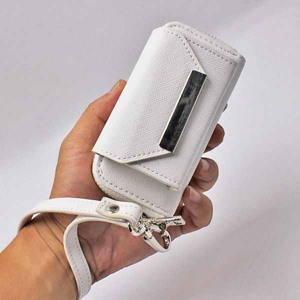 6色 ストラップ付 iQOS アイコス レザーケース 電子タバコケース_3