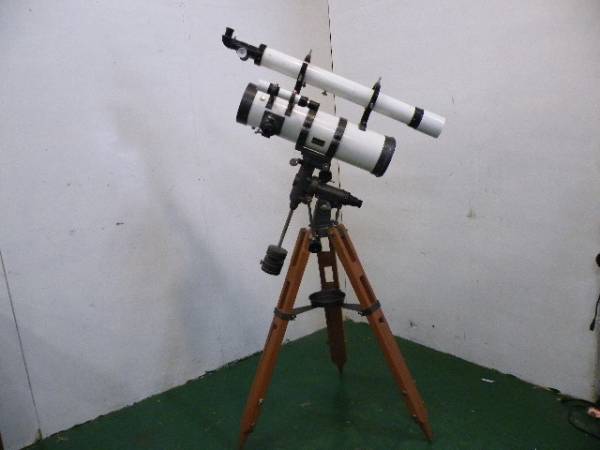 ミザール 天体望遠鏡 MIZAR Astronomical 日野金属産業 D=100mm 三脚付 