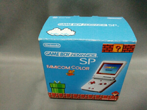 ゲームボーイアドバンスSP ファミコンカラー 箱説明書あり おもちゃ