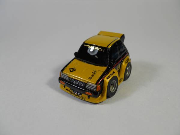 チョロQ　カスタム　ニッサン　マーチ　レーシング 19号車