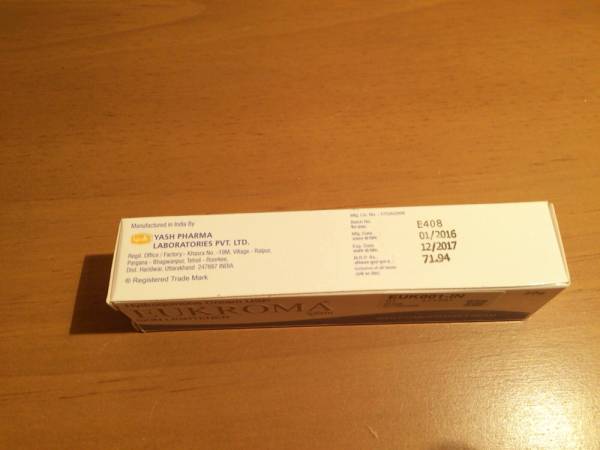 ハイドロキノン　クリーム　ユークロマ　4％　20g　新品　3本_3