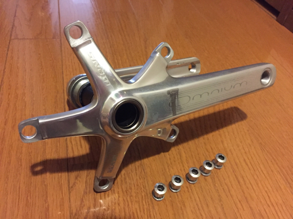 SRAM OMNIUM⁄スラム オムニウム クランクセット BB付 170mm