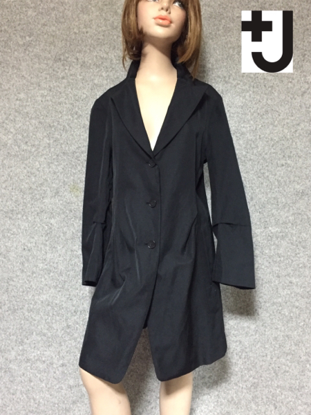 ユニクロ +J ジルサンダー UNIQLO 極美品 黒 ウールテーラード