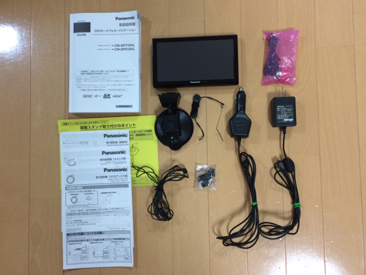 Panasonic パナソニック Gorilla SSDナビ CN-SP710VL 地図2013年