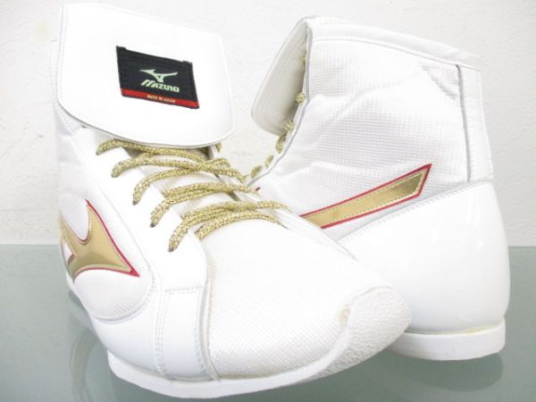 【未使用/日本製】ミズノ ショート ボクシングシューズ 27.5cm