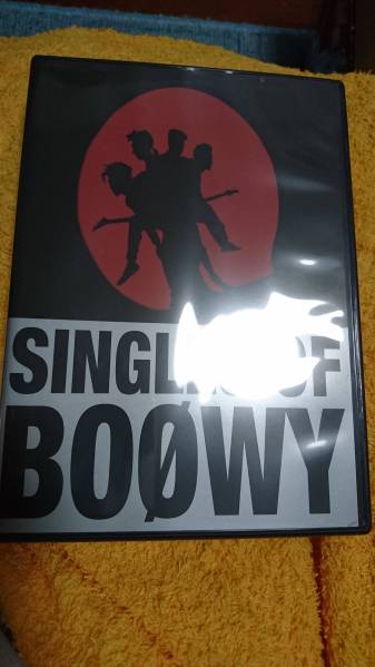 BOOWY 新品 DVD SINGLES OF BOOWY 氷室京介 布袋寅泰 新未開封DVDです