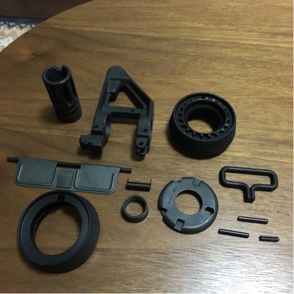 美品 トレポン フロントパーツセット デルタリング m4 SYSTEMA