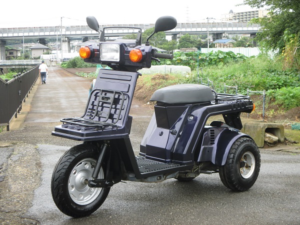 TD01-21番台　ジャイロX　紫　ミニカー 　横浜発