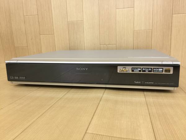 ◇M【SONY/ソニー】HDD/DVDレコーダー(250GB) RDZ-D700 スゴ録◇ 1TB