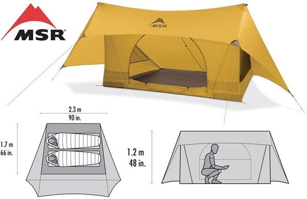 新品 MSR Fast Stash Shelter 2人用 テント ファストスタッシュ