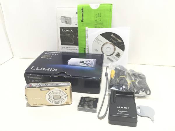 極美品】 Panasonic LUMIX DMC-FX70 デジカメ ルミックス パナソニック