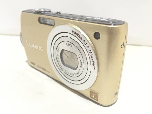 Panasonic LUMIX DMC-FX70 ゴールド デジカメ　F 極美品】 Panasonic LUMIX DMC-FX70 デジカメ ルミックス パナソニック